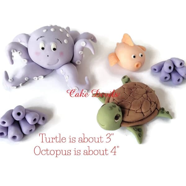 Fondant Sea - Etsy