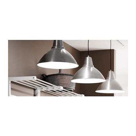 FOTO Pendant lamp - aluminum | Dining lighting, Pendant lamp, Ikea