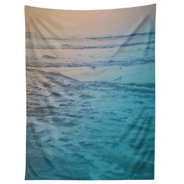 Cotton Candy Waves Tapestry Leah Flores | Tapestry, Deny designs, House ...