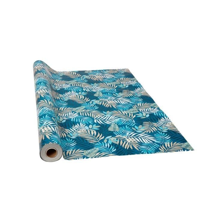Nappe en vinyle avec motif de feuilles | Nappe, Vinyle, Nappe en plastique