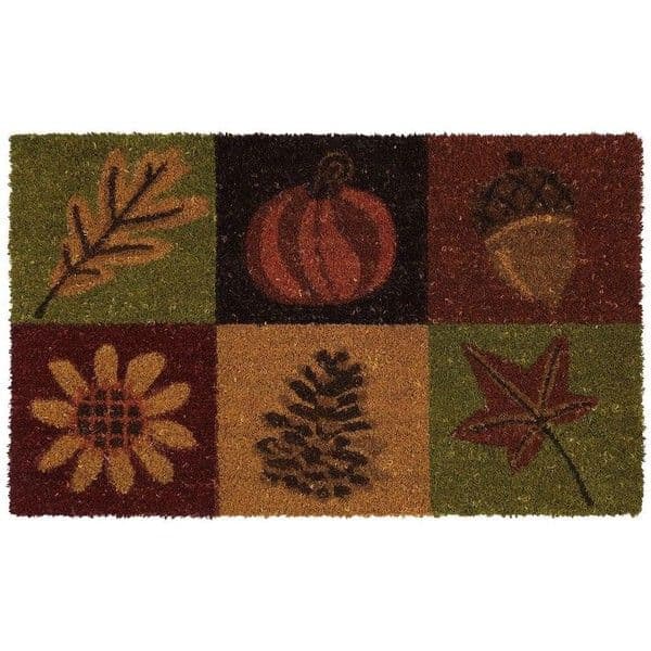 Mohawk® Home Autumn Pumpkin Patch Coir Doormat