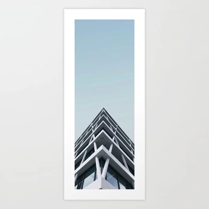 Modern Architectural Building Series - 89 Berlin, Germany Art Print by ...