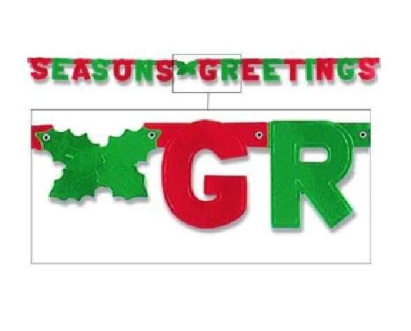 Seasons Greetings Jointed Banner 22202, Jointed Seasons Greetings ...