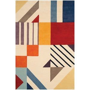 Shop Geometric Area Rugs | Rugs Direct | Modern wool rugs, Tufted rug ...
