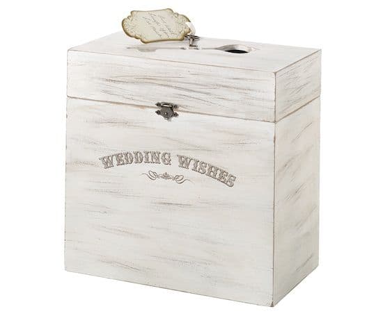Lillian Rose Wedding Wishes Wooden Key Card Box | Michaels® | Card box ...