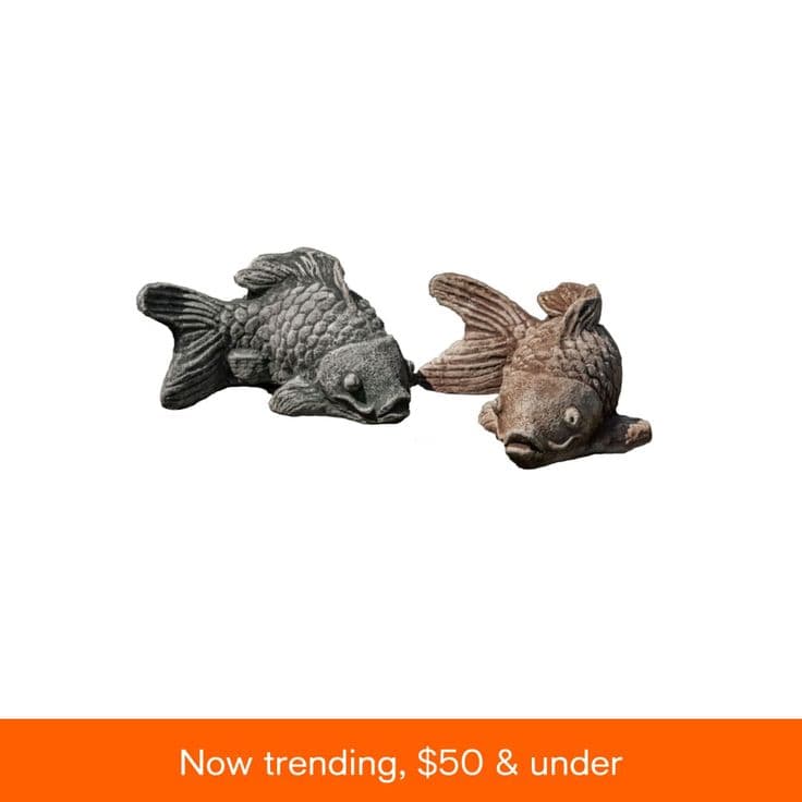 Campania International Coy Koi Animal Statuary - Macy's | Statuary, Koi ...