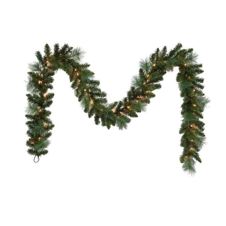 9ft. Pre-Lit Pine Garland by Ashland® | Michaels | Pine garland ...