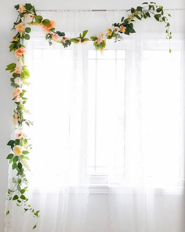 Spring Flower Garland | Kendin yap çiçekler, Dekorasyon fikirleri ...