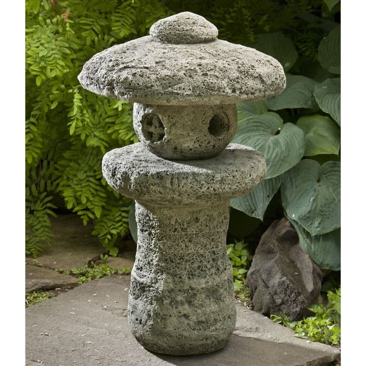 Campania International Acadia Pagoda Cast Stone Garden Statue | www ...