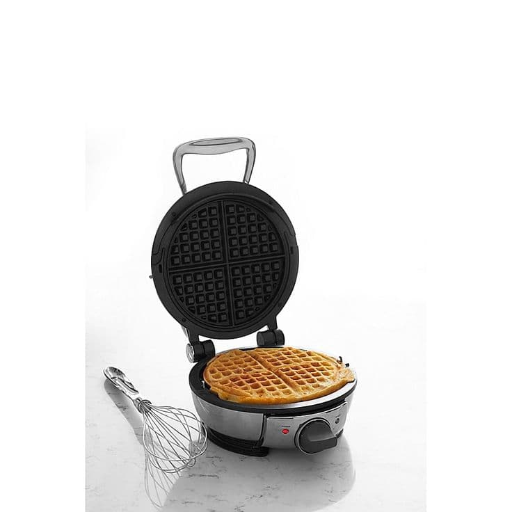 All-Clad Classic Round Stainless Steel Waffle Maker | Waffle maker ...