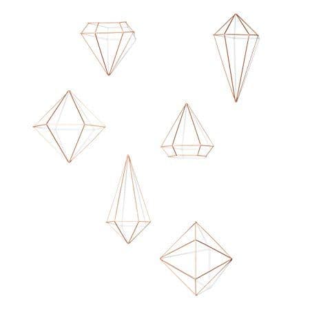 Umbra Prisma Geometric Sculptures, Decorate Your Wall with Modern ...