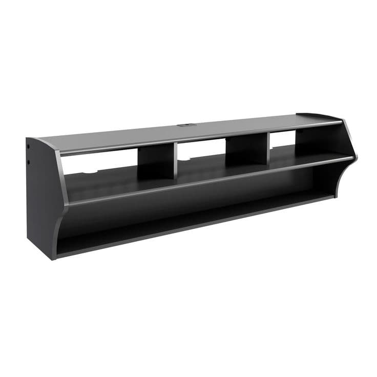 Broadway Altus Plus Black 58-inch Floating TV Stand - Deals, Reviews ...