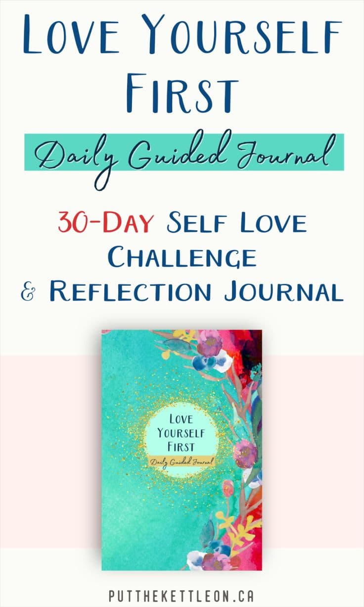Love Yourself First: Daily Guided Journal. | Writing prompts, Weekly ...