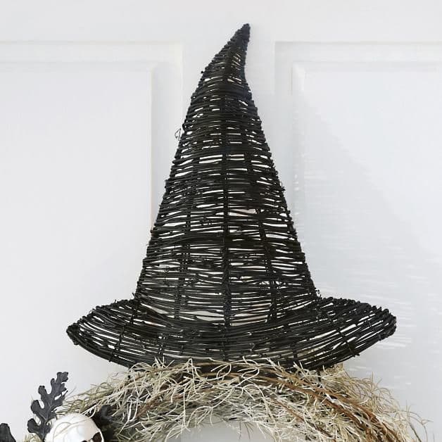 Witch Hat Wreath Accessory | Grandin Road | Wreath accessories ...