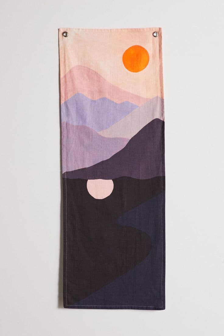 Day And Night Landscape Tapestry | Urban Outfitters Australia | Night ...