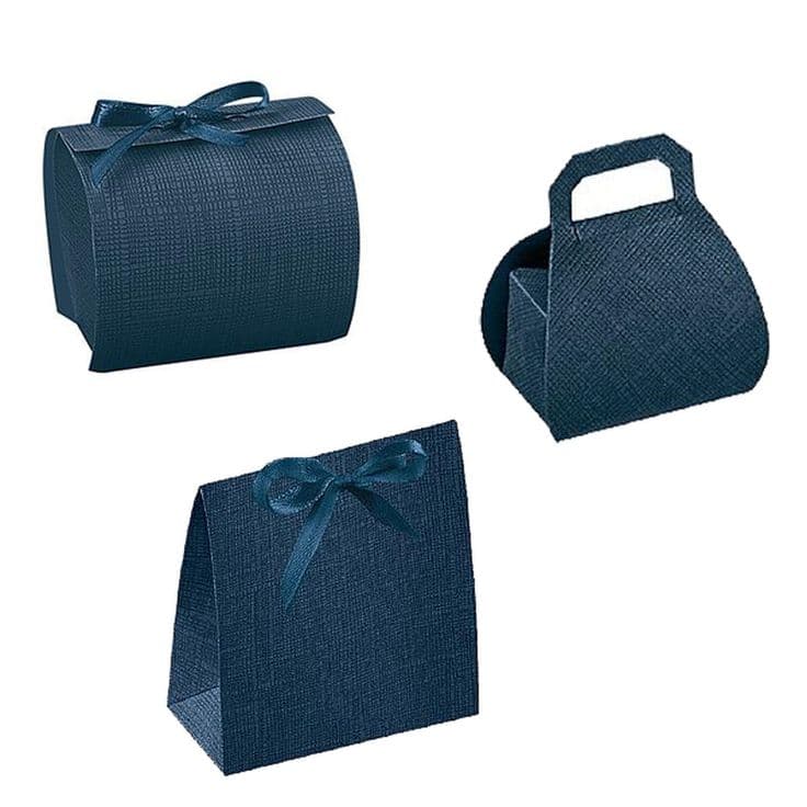 Navy Blue Linen Confection Boxes in 2025 | Navy blue linen, Blue linens ...