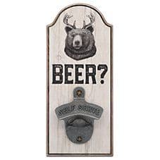Open Road Brands Beer Metal Sign with Bottle Opener | Metal signs ...