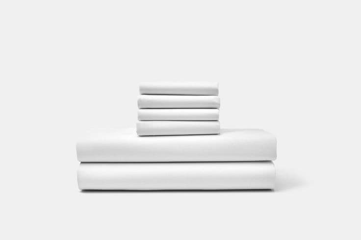 Cotton Percale Bed Sheet Set | Bed sheet sets, Sheet sets, Bed sheets