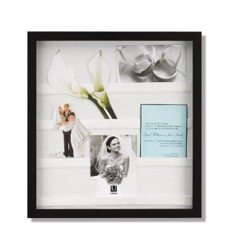 Umbra Envelope Shadowbox Picture Frame | Shadow box, Seashell shadow ...