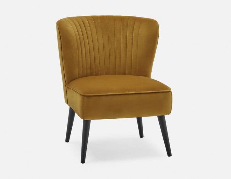 TILIO Green velvet chair | Structube in 2021 | Velvet chair, Accent ...