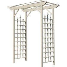 Vita Fairfield Grande Arbor | Wayfair | Wood vinyl, Wood arbor, New ...