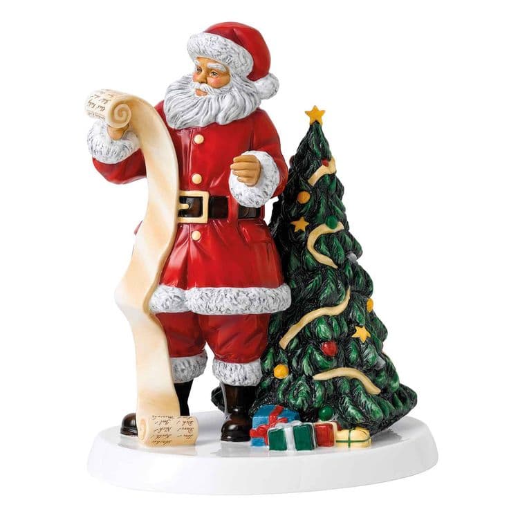 Royal Doulton Christmas Figurines, 2018 Christmas Day Figurine - Santa ...