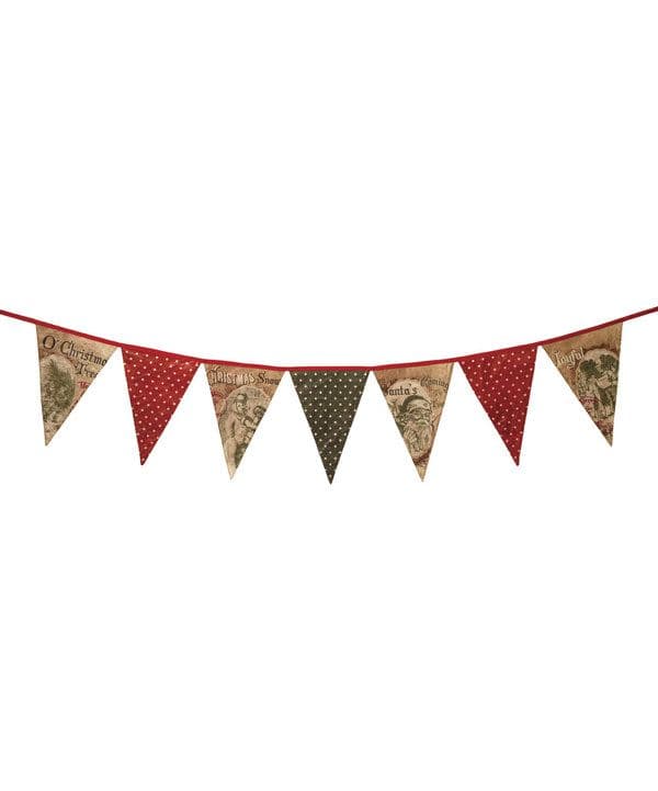 Christmas Pennant Garland | Festive Holiday Decoration