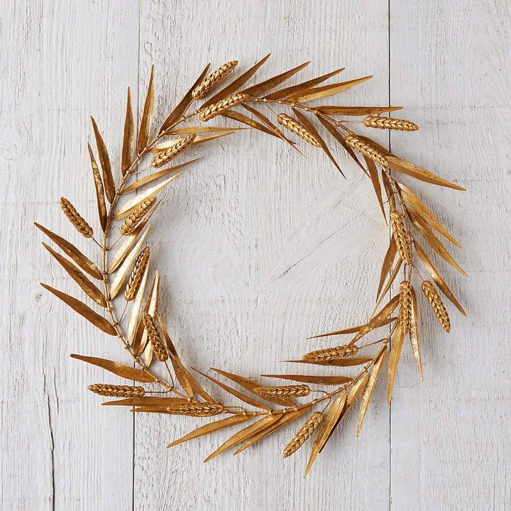 terrain Golden Wheat Wreath | Diy fall wreath, Fall wreaths, Diy wreath