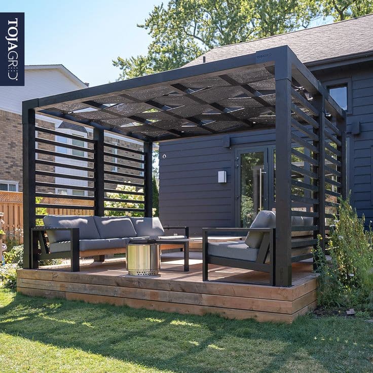 Modern Muskoka Large DIY Sofa Set | Toja Grid | Outdoor patio designs ...