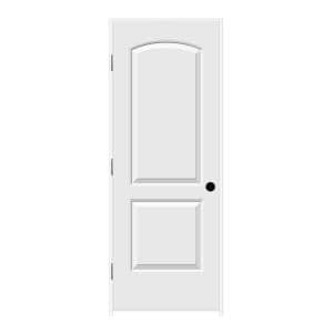 JELD-WEN Molded Smooth 2-Panel Arch Top