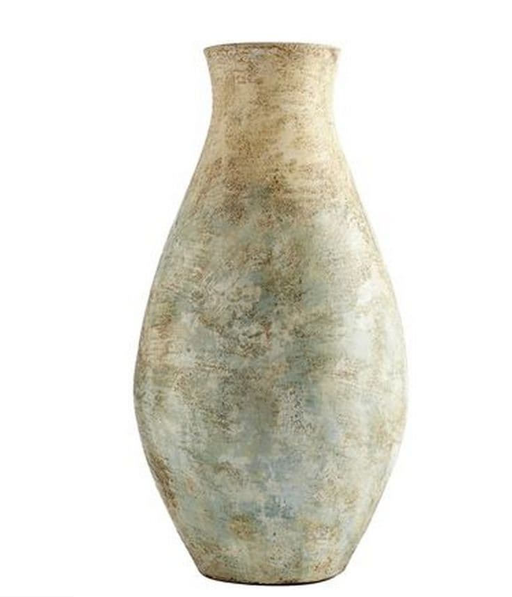 Terracotta floor vase | Floor vase, Terracotta floor, Vases decor