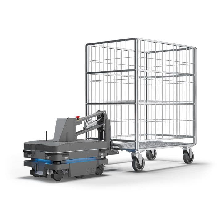MiR250 + Hook | Mobile robot, Industrial robots, Automation