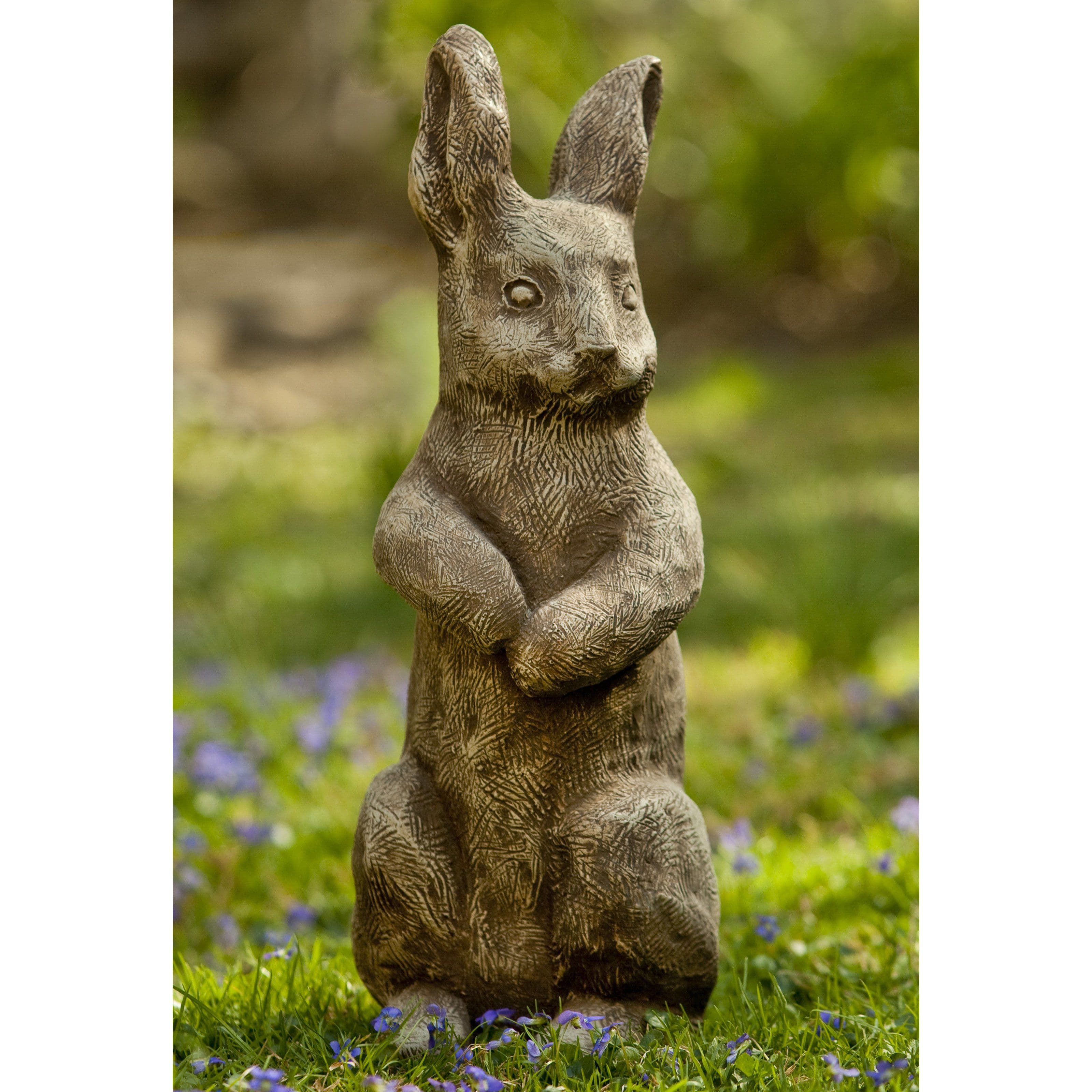 Campania International Father Rabbit Cast Stone Garden Statue | www ...
