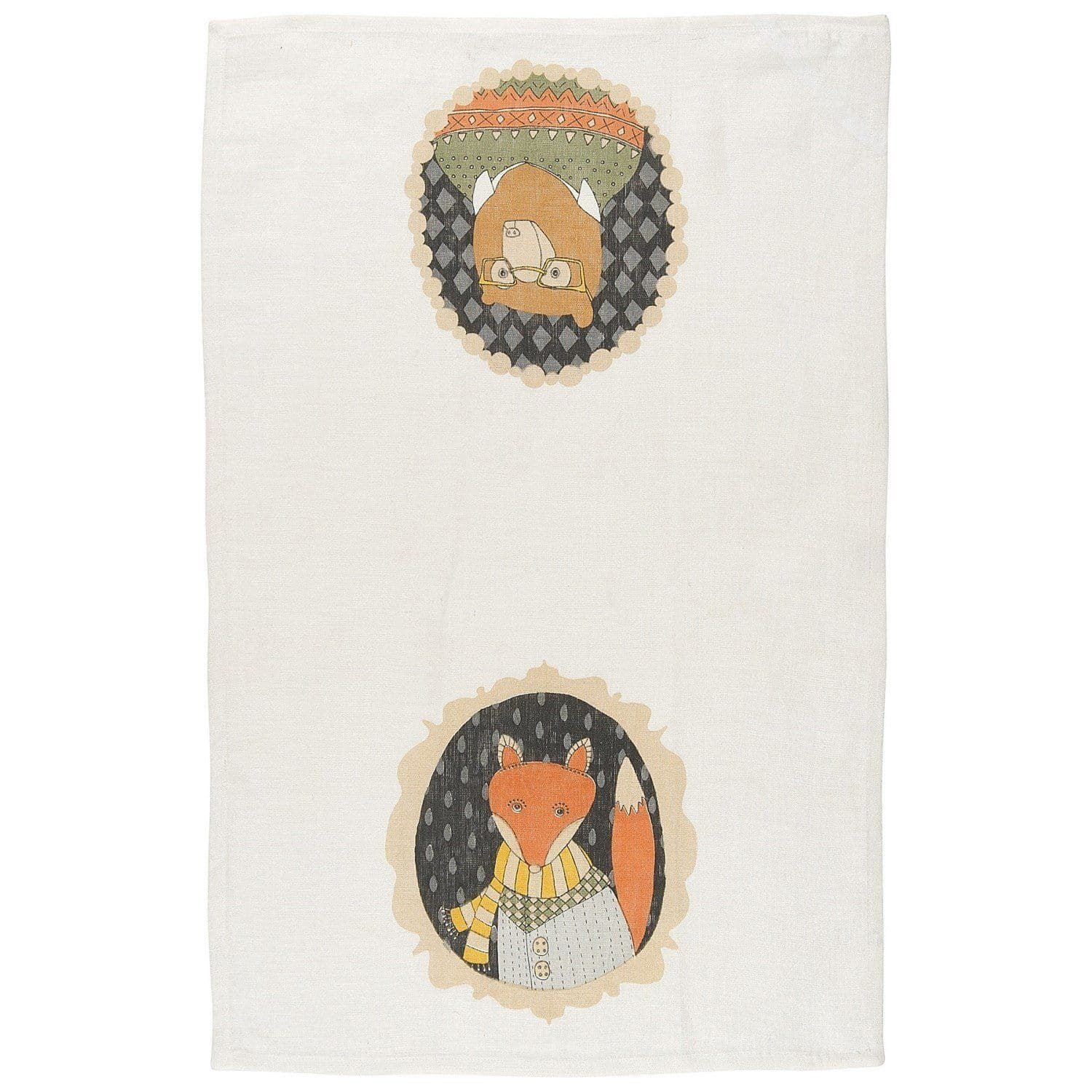 Danica Studio Kitchen Tea Dish Towel, Cameo | Linen tea towel, Kitchen ...