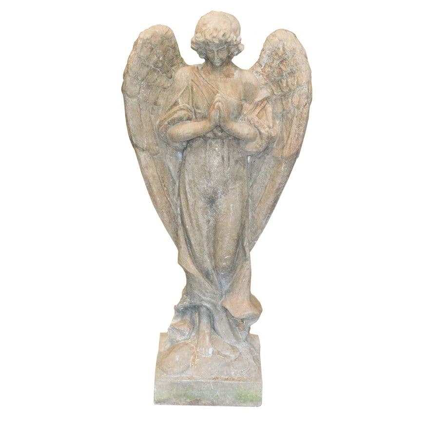 Massarelli's Stone Garden Statue of Praying Angel