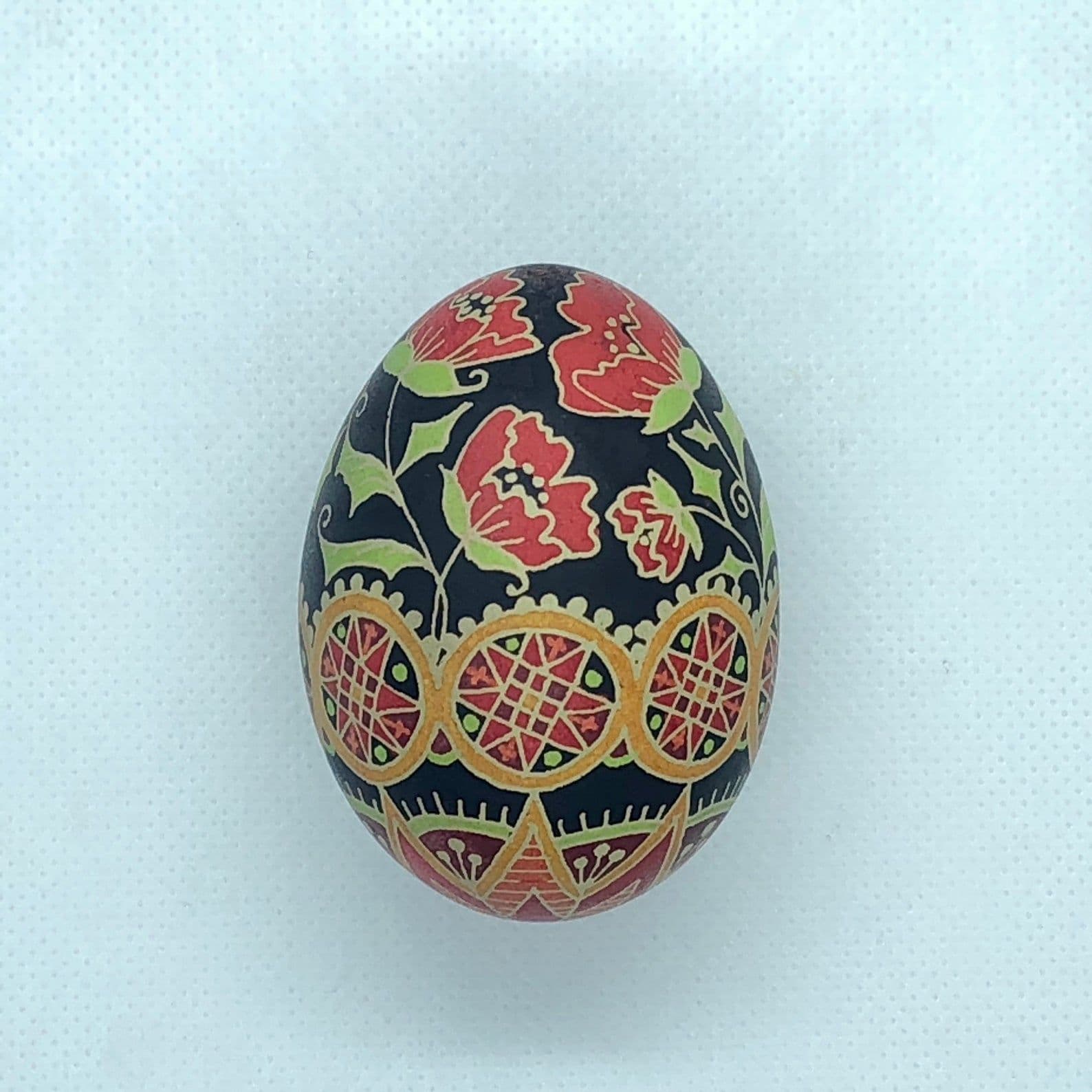 Baba's Garden, Poppy, Poppies, Ukrainian Easter Egg, Pysanka, Chicken ...