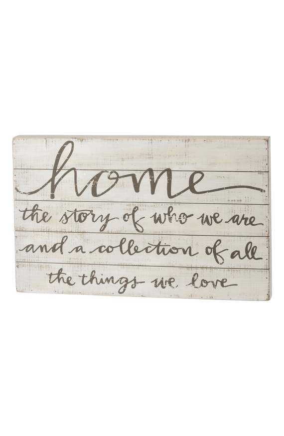 Primitives by Kathy Home Slat Box Sign | Nordstrom | Primitive ...