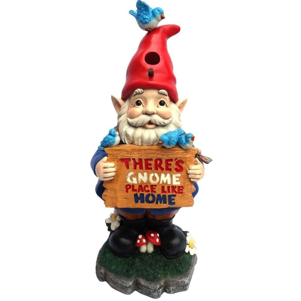 Outdoor Yard Decor Gnome Statue Garden Art Lawn Deck Patio Path Lawn ...