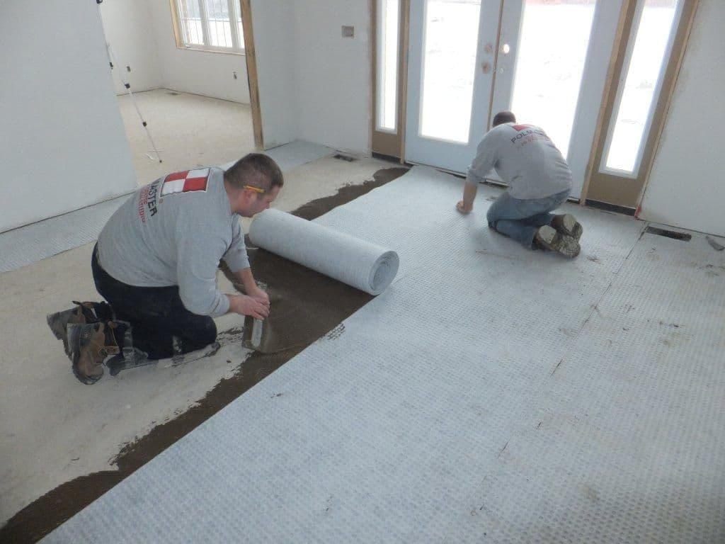 SUPERSEAL All-in-One Single Dimple Subfloor Membrane | Insulated ...