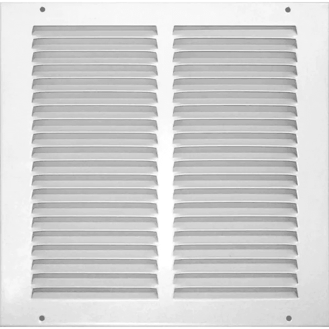 Accord Ventilation Grille - White Louvered Sidewall/Ceiling Grilles