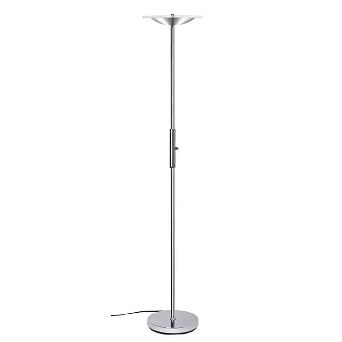 LED Torchiere Floor Lamp, SUNLLIPE Super Bright 18W Dimmable Uplight ...