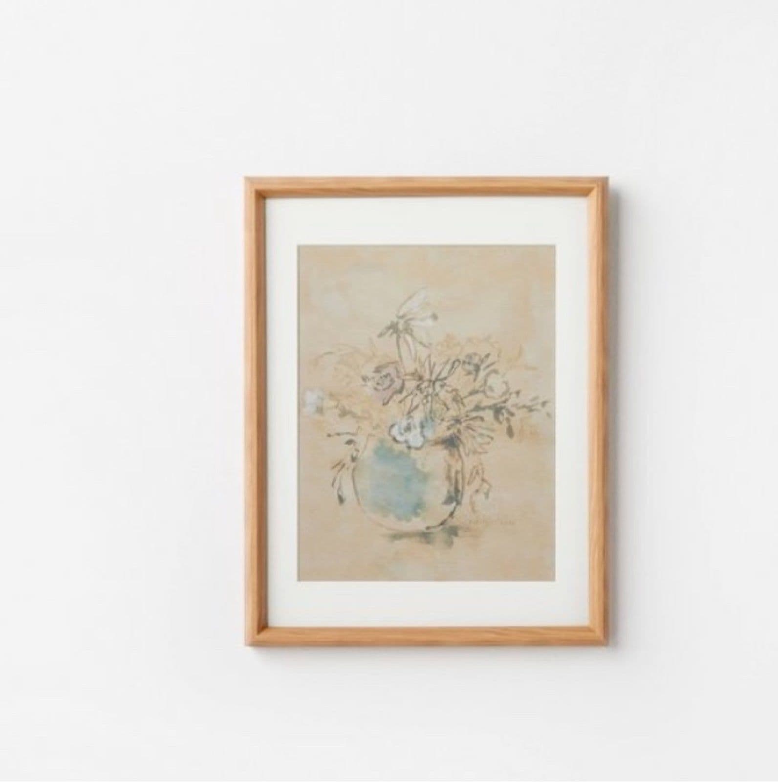 Studio McGee 14x17 Studio McGee Floral Matted Framed Art | Mercari ...