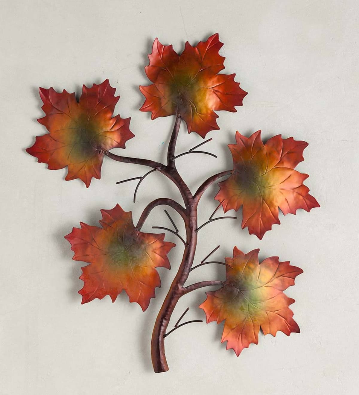 Metal Maple Leaf Wall Art signals the season. There’s no denying fall’s ...