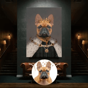Crown & Paw Regal Pet Canvas