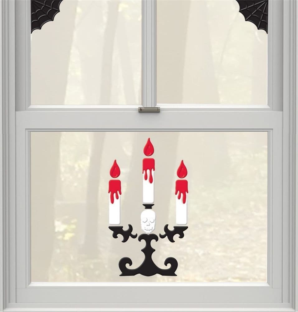 Haunted Mansion Gel Clings | Halloween window decorations, Halloween ...
