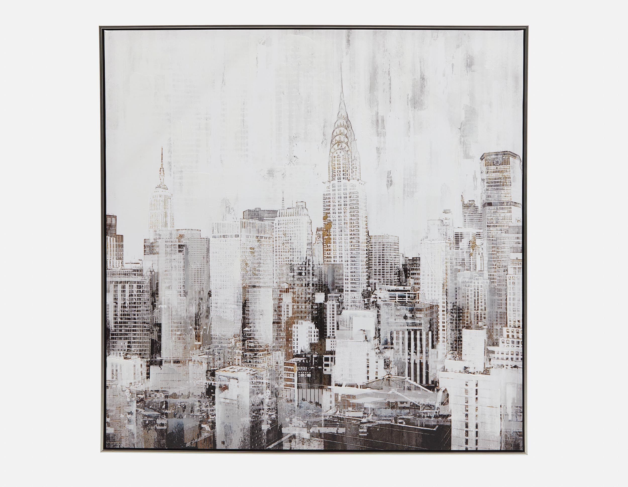 Structube Yamina Acrylic Painting | Painting, Acrylic painting, Wall ...