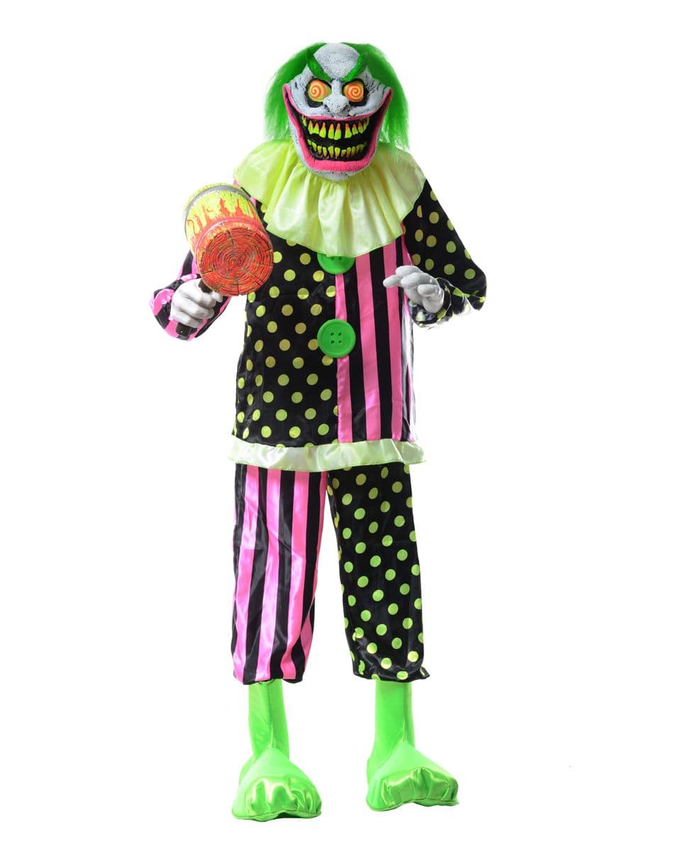 Spirit Halloween All Clown Animatronics - 443 Traveling