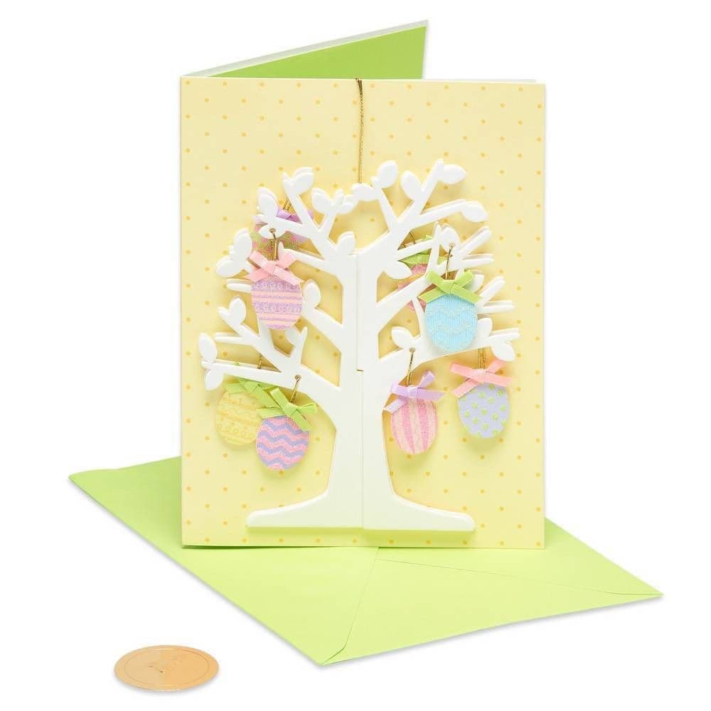 Hanging Eggs Easter Tree Greeting Card - PAPYRUS in 2021 | Unique ...