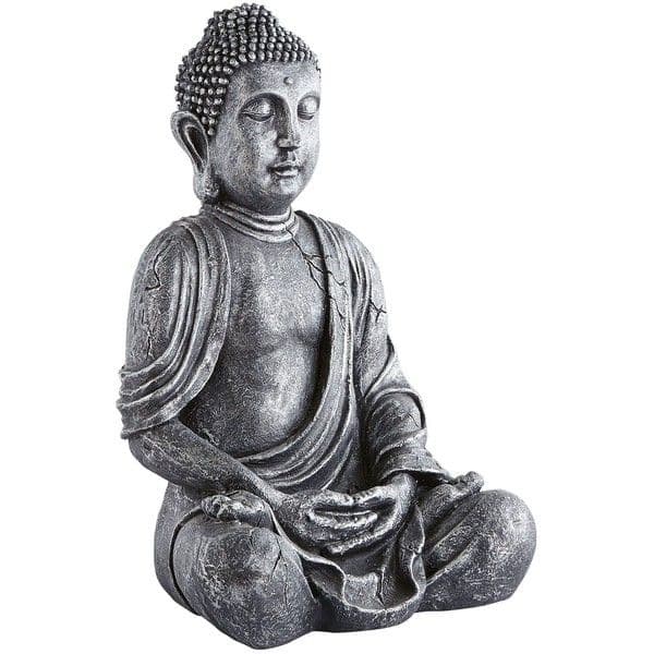 Pier 1 Imports Silver Buddha Fountain ($130) liked on Polyvore ...