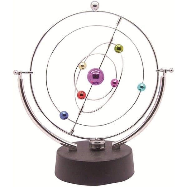 ScienceGeek Kinetic Art Asteroid Electronic Perpetual Motion desk toy ...